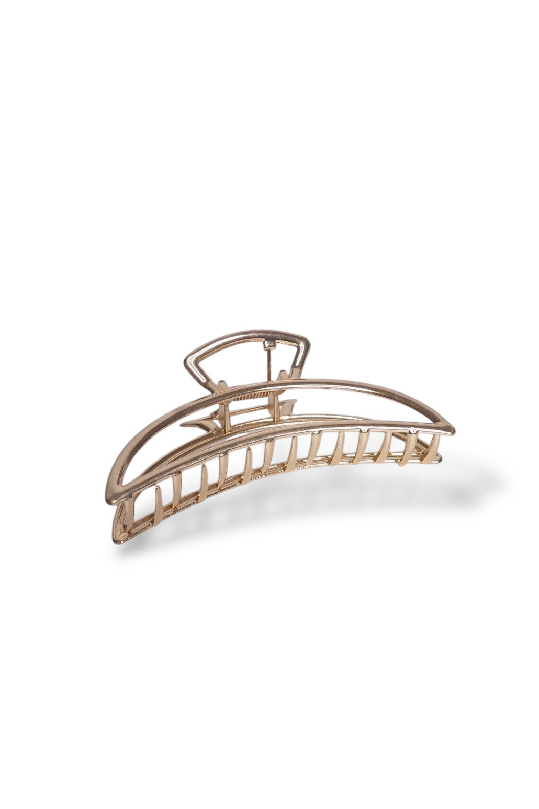 Gold metal claw clips
