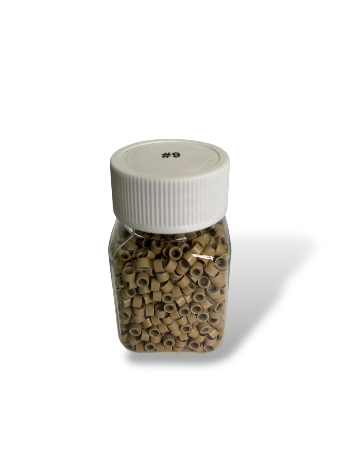 4mm SSH silicone lined aluminium micro beads