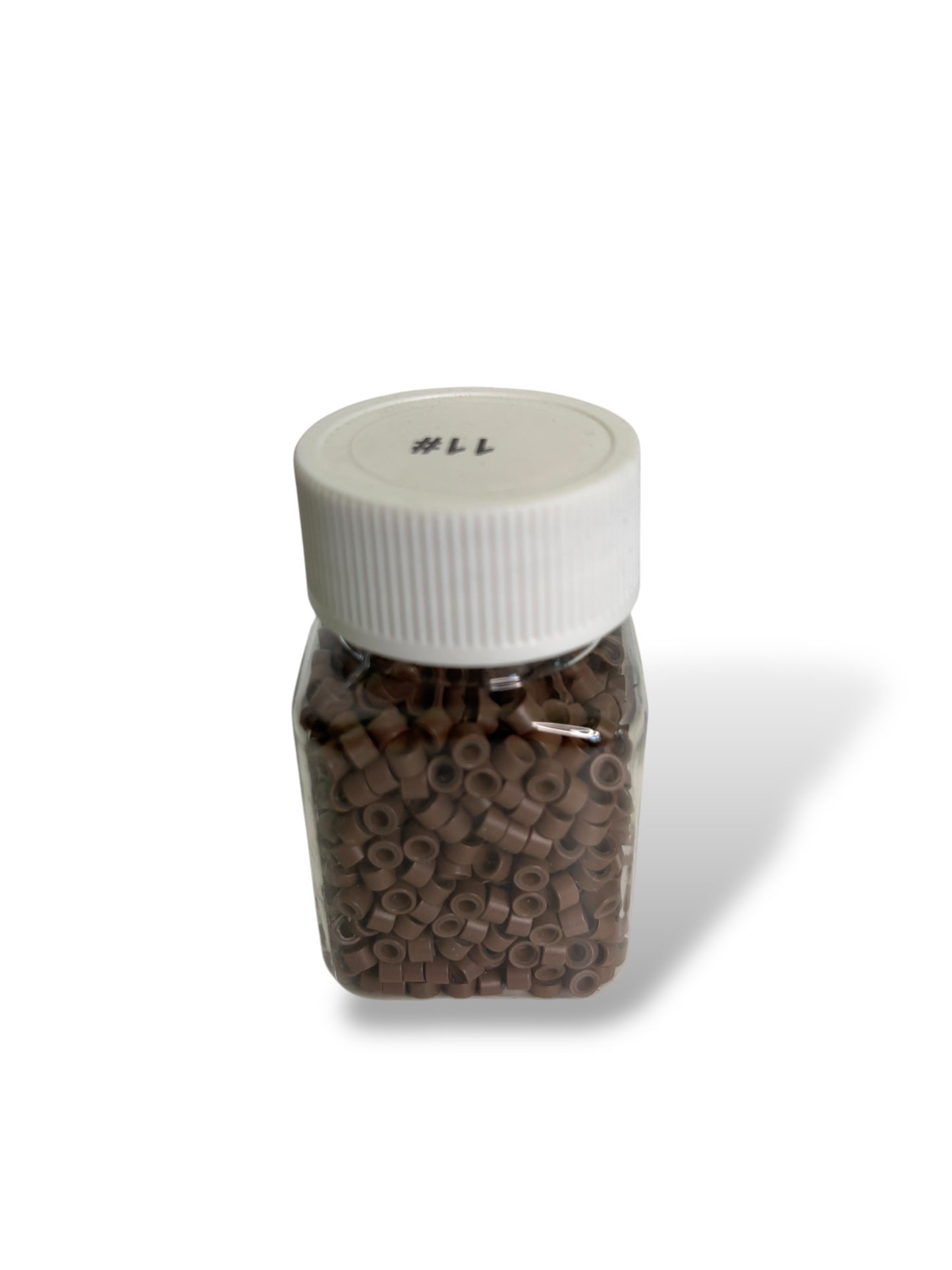 4mm SSH silicone lined aluminium micro beads