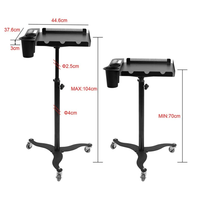 Metal Hair Extension Trolley