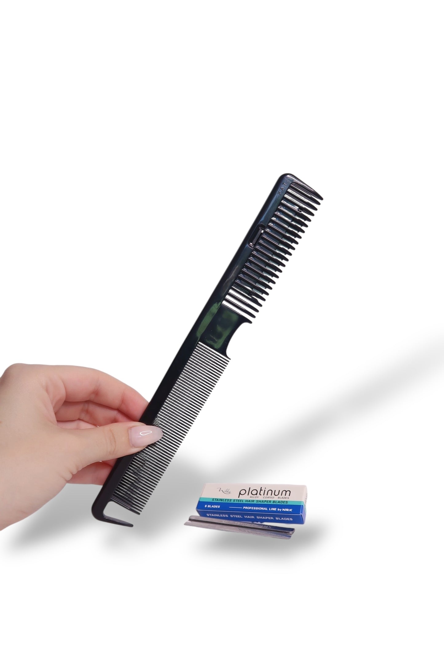 Two way razor comb
